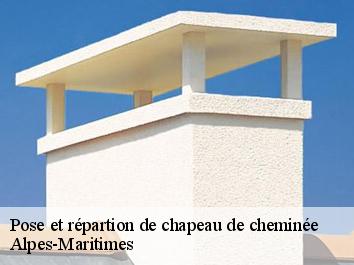 Pose et répartion de chapeau de cheminée Alpes-Maritimes
