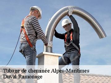 Tubage de cheminée 06 Alpes-Maritimes  Compagnons Alexandre Ramoneur