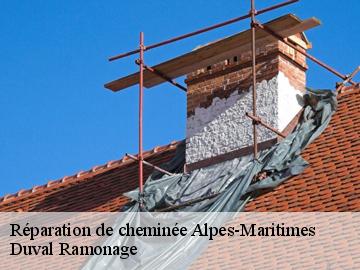 Réparation de cheminée 06 Alpes-Maritimes  Compagnons Alexandre Ramoneur