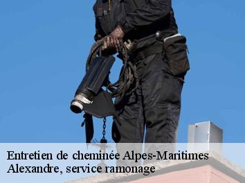 Entretien de cheminée 06 Alpes-Maritimes Compagnons Alexandre Ramoneur