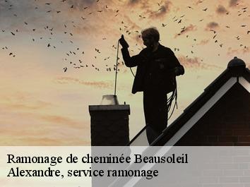 Ramonage de cheminée beausoleil-06240 Compagnons Alexandre Ramoneur