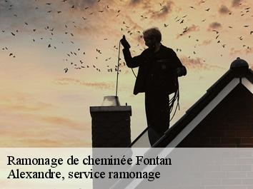 Ramonage de cheminée fontan-06540 Alexandre, service ramonage