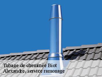 Tubage de cheminée biot-06410 Alexandre, service ramonage