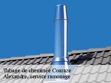 Tubage de cheminée coaraze-06390 Compagnons Alexandre Ramoneur