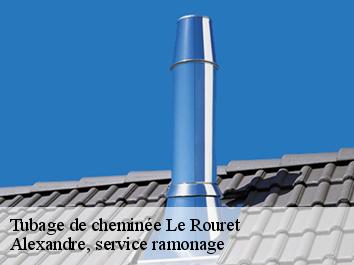 Tubage de cheminée le-rouret-06650 Compagnons Alexandre Ramoneur