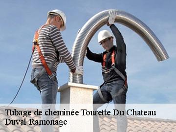 Tubage de cheminée  tourette-du-chateau-06830 Duval Ramonage 