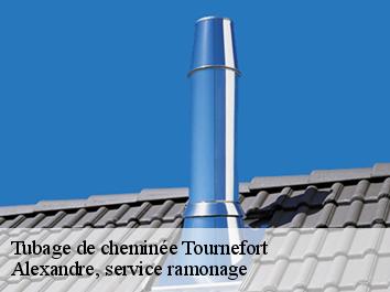 Tubage de cheminée tournefort-06710 Compagnons Alexandre Ramoneur