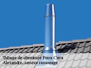 Tubage de cheminée peira-cava-06440 Compagnons Alexandre Ramoneur