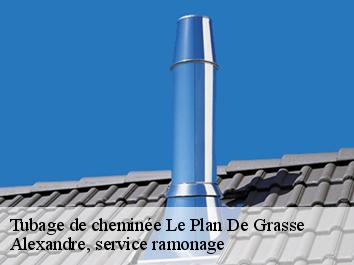 Tubage de cheminée le-plan-de-grasse-06130 Compagnons Alexandre Ramoneur