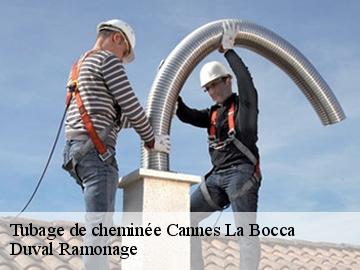 Tubage de cheminée  cannes-la-bocca-06150 Duval Ramonage 