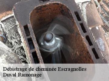 Débistrage de cheminée  escragnolles-06460 Duval Ramonage 