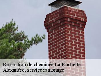 Réparation de cheminée la-rochette-06260 Compagnons Alexandre Ramoneur