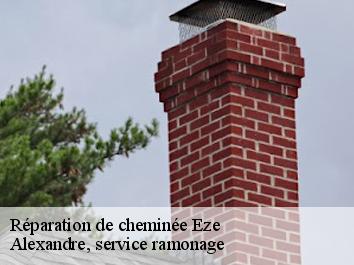 Réparation de cheminée eze-06360 Compagnons Alexandre Ramoneur