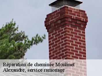 Réparation de cheminée moulinet-06380 Compagnons Alexandre Ramoneur