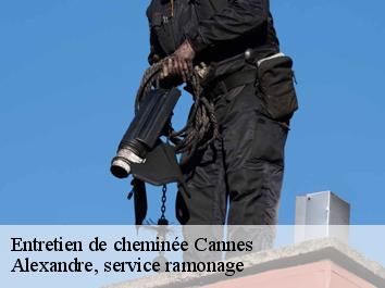 Entretien de cheminée cannes-06400 Compagnons Alexandre Ramoneur