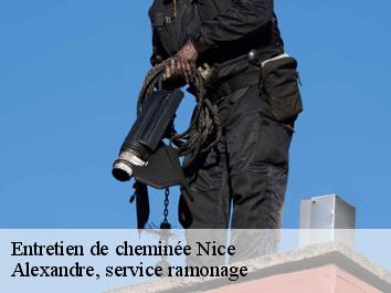 Entretien de cheminée nice-06000 Alexandre, service ramonage